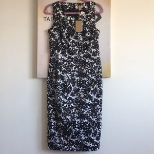 Micheal Kors Collection blk/white flower dress 👀